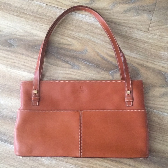 kate spade Handbags - Kate Spade Vintage Brown Leather Shoulder Handbag